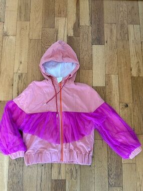 TIA CIBANI zip-up hoodie size 9/10y